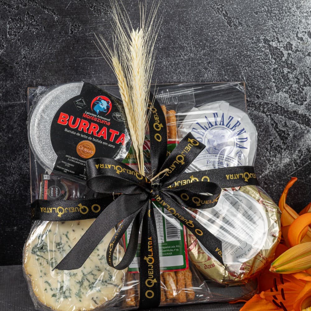 Tábua Presente - 4 Queijos Cremosos + Grissini + Geleia thumbnail 3