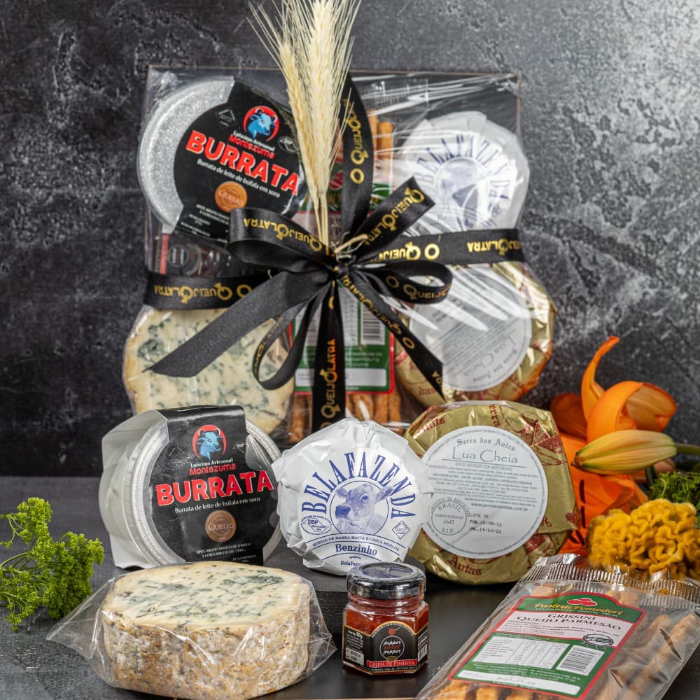 Tábua Presente - 4 Queijos Cremosos + Grissini + Geleia thumbnail 2