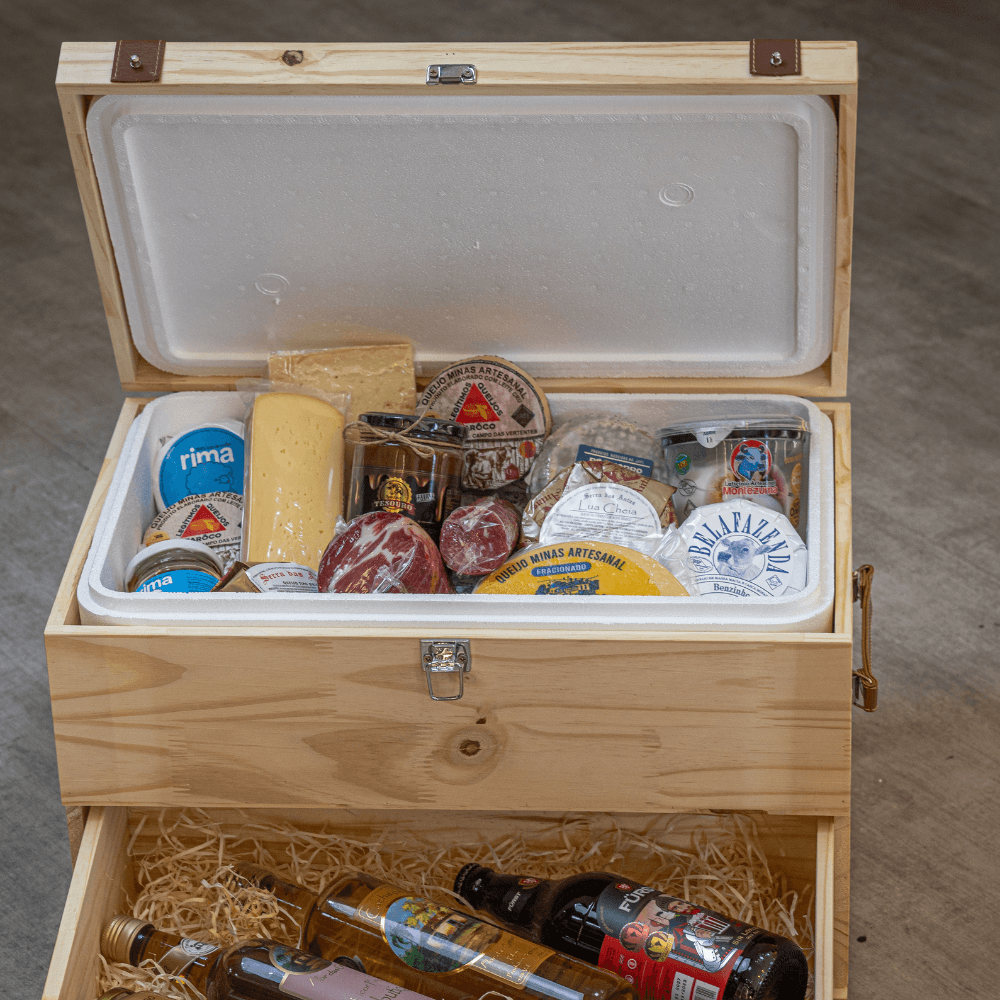 Baú Especial Os Melhores Queijos