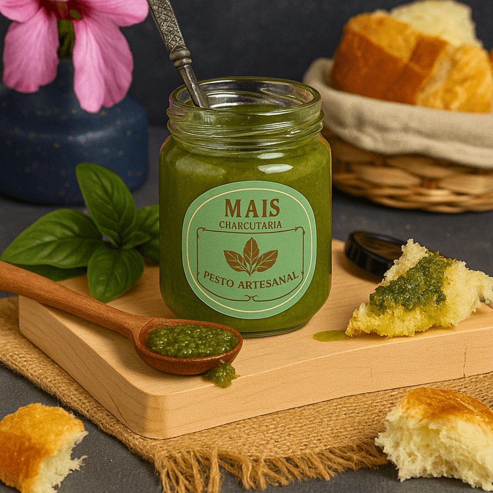 2 Burratas Cremosas De Búfala 200G + Molho Pesto thumbnail 4