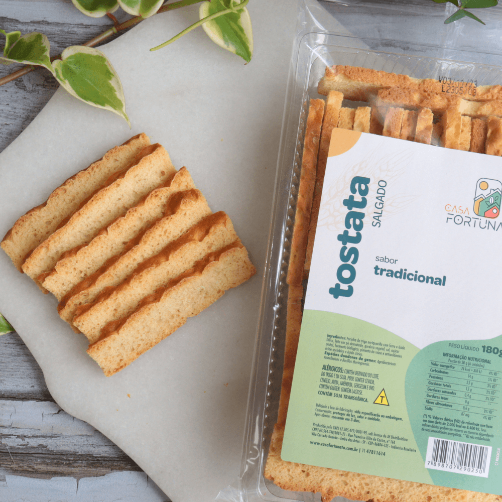 Tostata Salgada Parmesão 180G