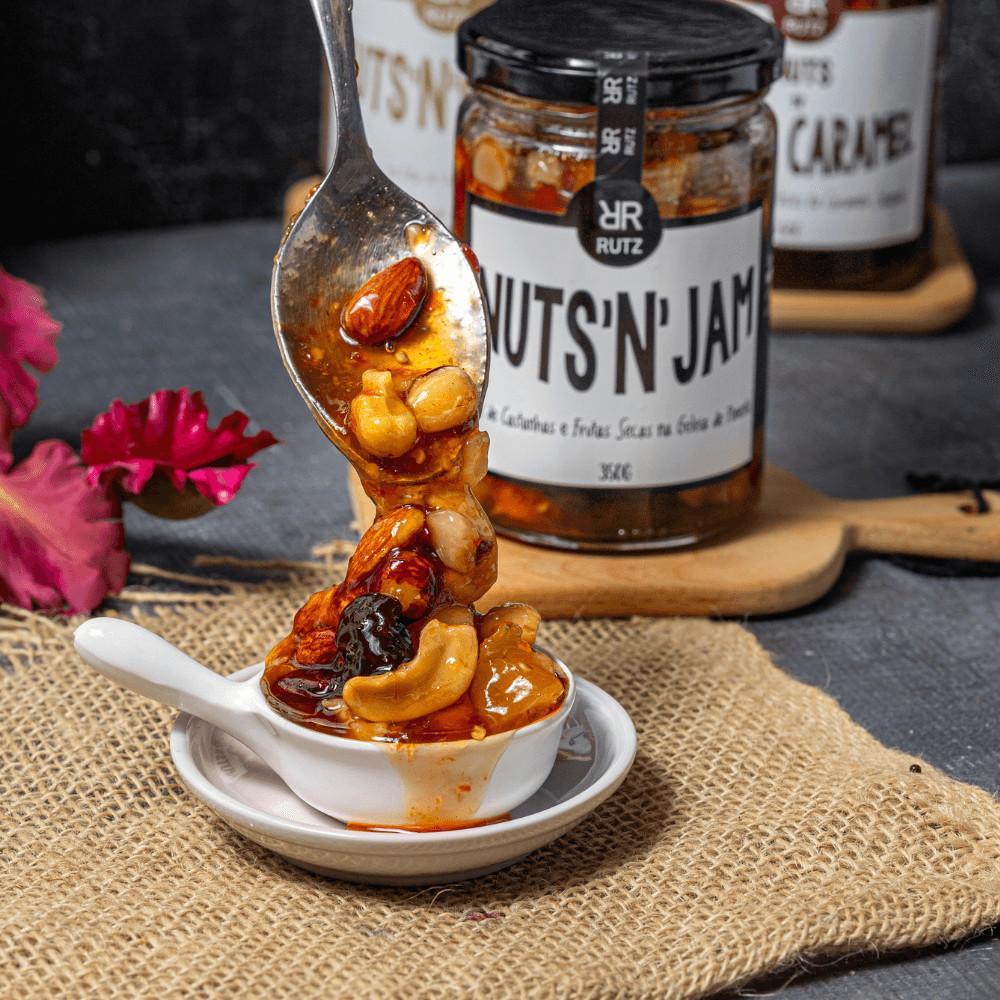 Nuts com Geléia de Pimenta 350g