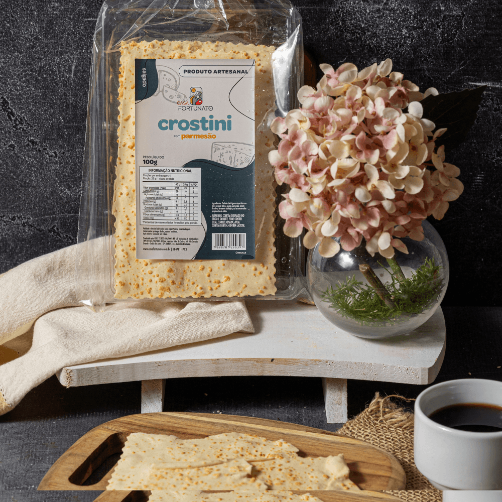 Crostini Sabor Parmesão 75g