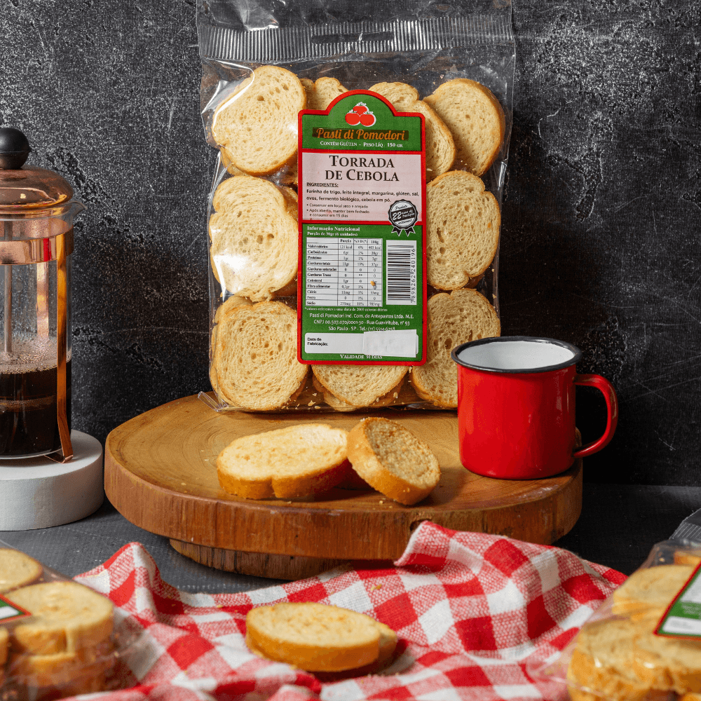 Torrada Sabor Cebola 150g