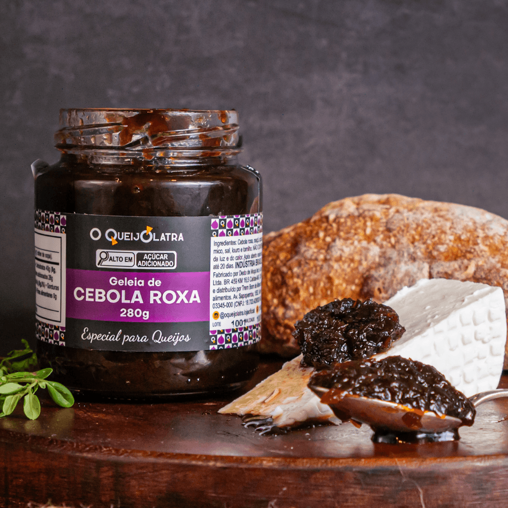 Geléia de Cebola Roxa 280g - Especial para Queijos