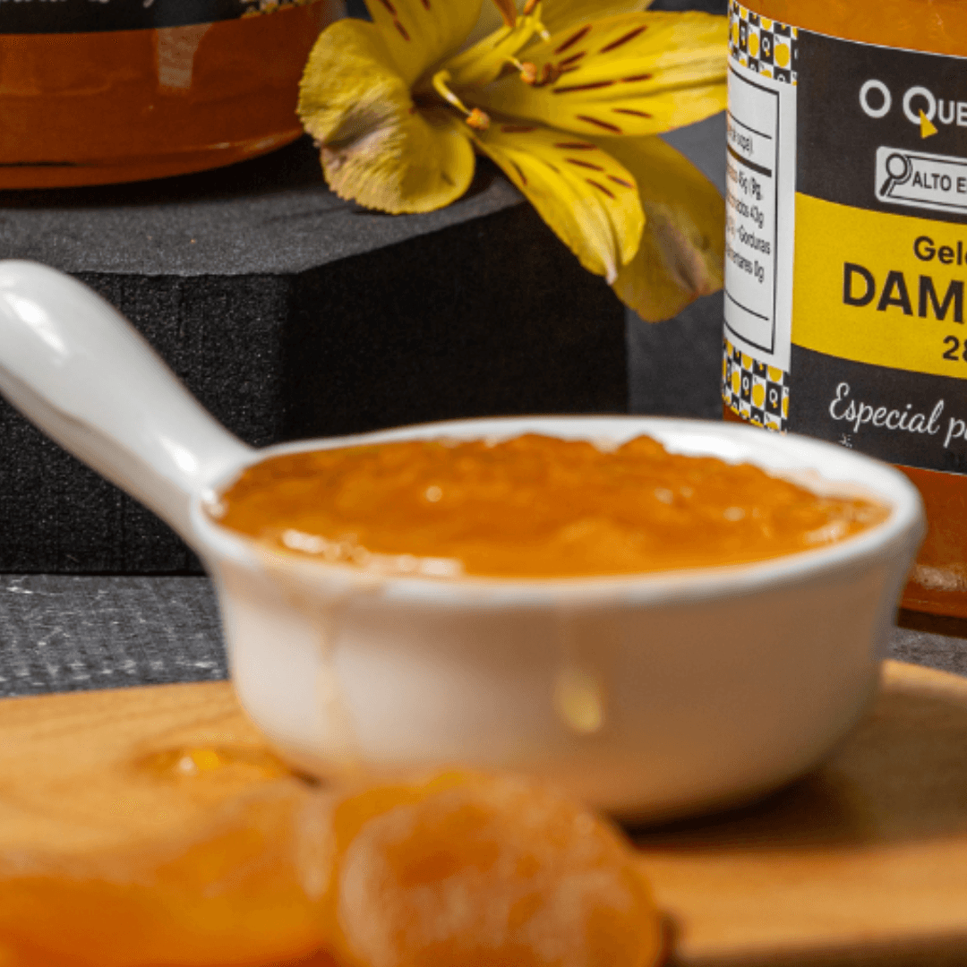 Geléia Artesanal de Damasco - Especial para Queijos 50g thumbnail 2