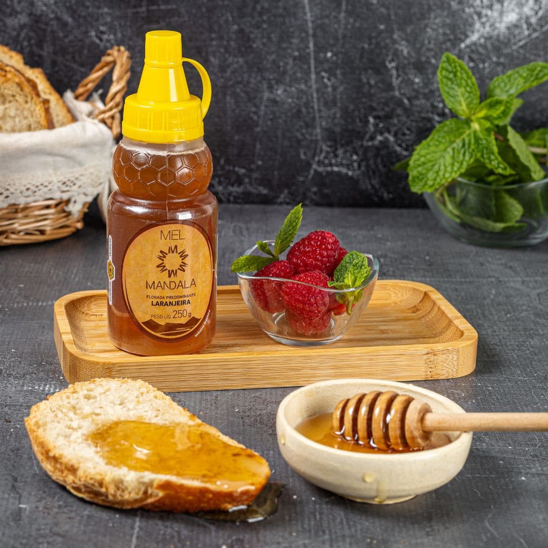Mel Puro Mandala Flor De Laranjeira 250G