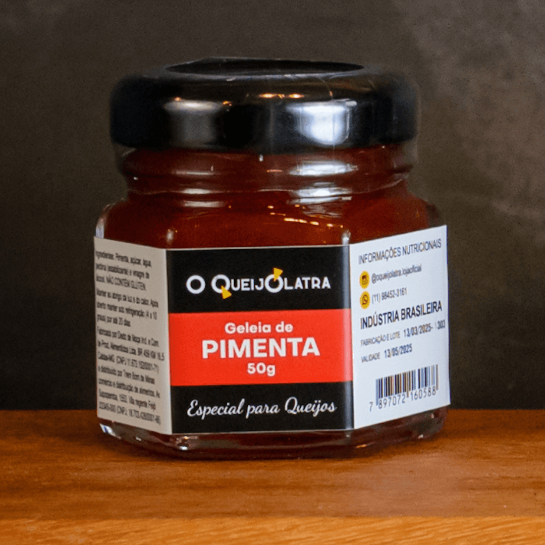 Geleia Artesanal Especial para Queijos de Pimenta Sweet Pepper 50G thumbnail 2
