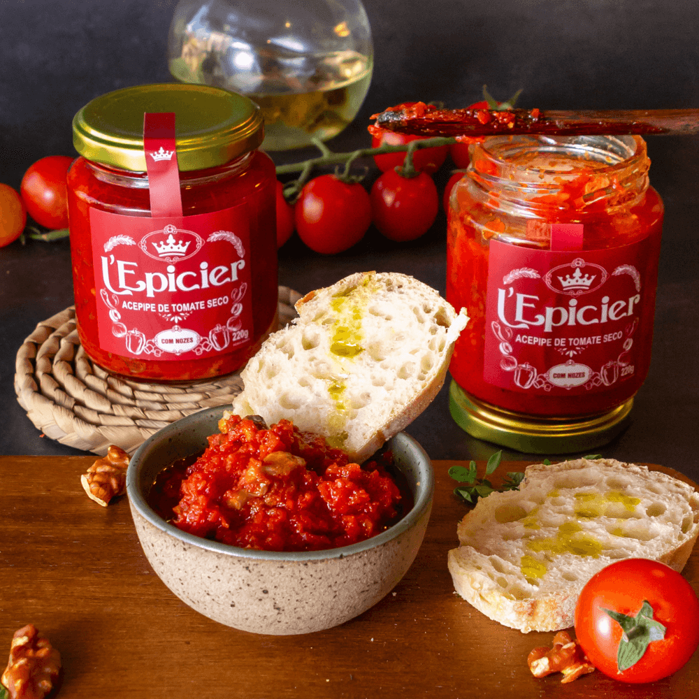 Acepipe de Tomate Seco com Nozes 220g â imagem 1