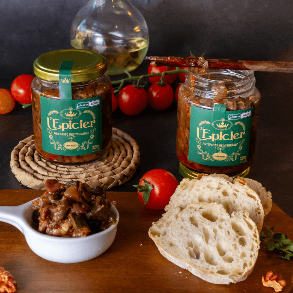 Antepasto Mediterrâneo 220g