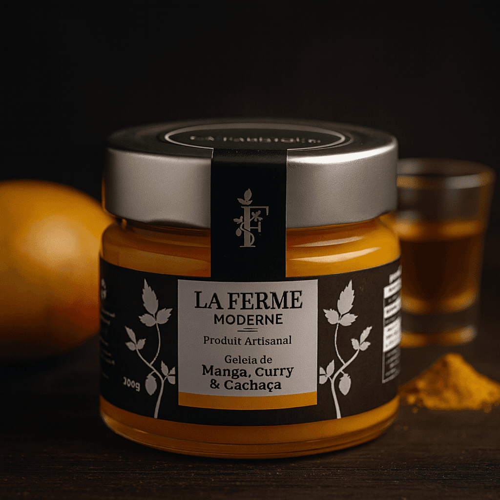 Geleia De Manga, Curry E Cachaça La Ferme 200G