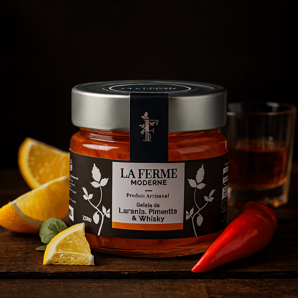 Geleia De Laranja, Pimenta E Whisky La Ferme 200G